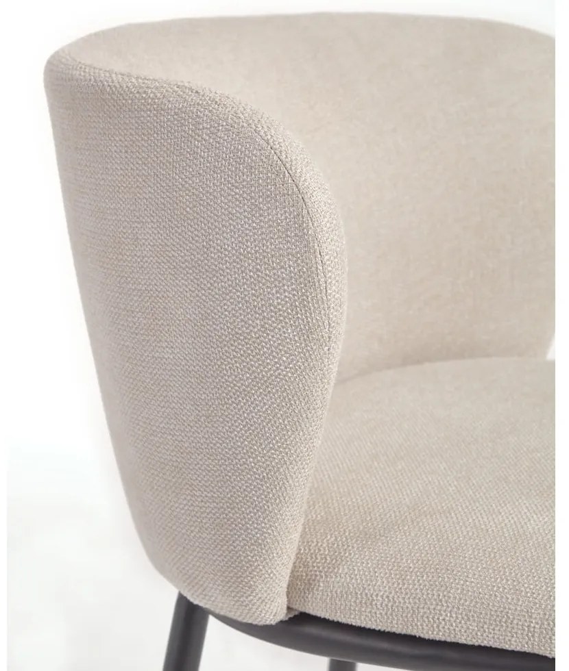 Bézs bárszék (ülésmagasság 65 cm) Ciselia – Kave Home