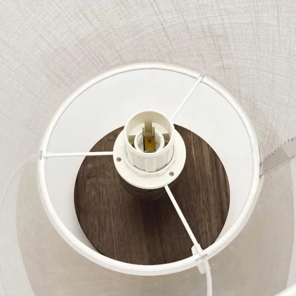 Brilagi - LED mennyezeti lámpa ANTHONY 1xE14/60W/230V dió/fehér