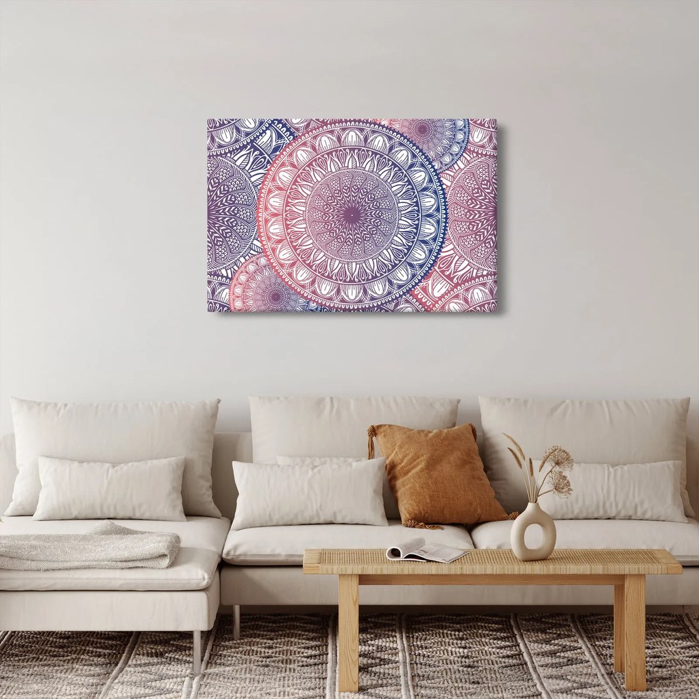 Mandala kép (90x60 cm)