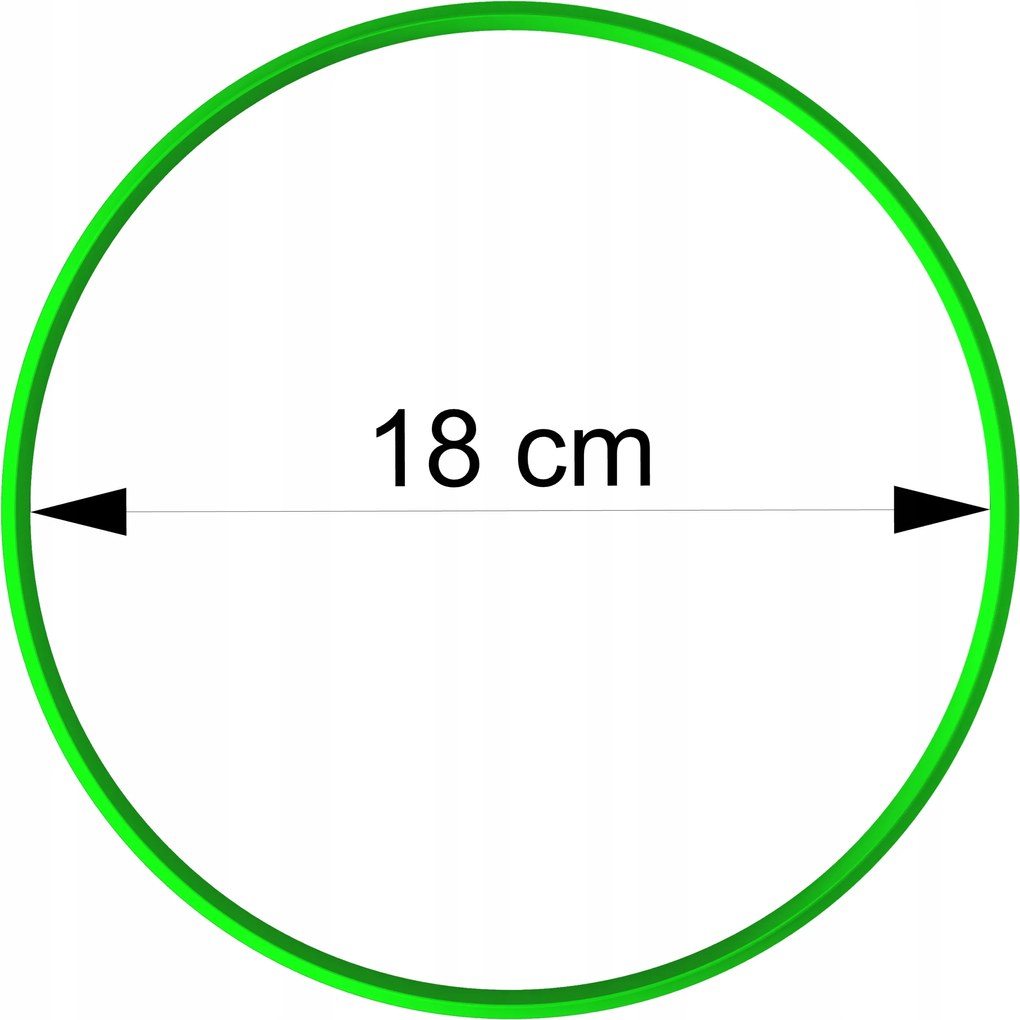 Mézeskalács lyukasztó geometrikus figurák kör 18cm