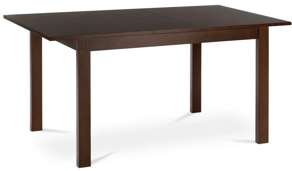 Összecsukható étkezőasztal 120-150 x 80 cm, diófa
