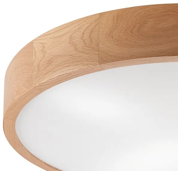 Mennyezeti lámpa OAK 4xE27/60W/230V ø 57,5 cm tölgy