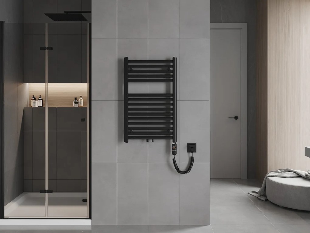 Mexen, Mexen Hades elektromos melegítő 800 x 500 mm, 600 W, czarny - W104-0800-500-2600-70