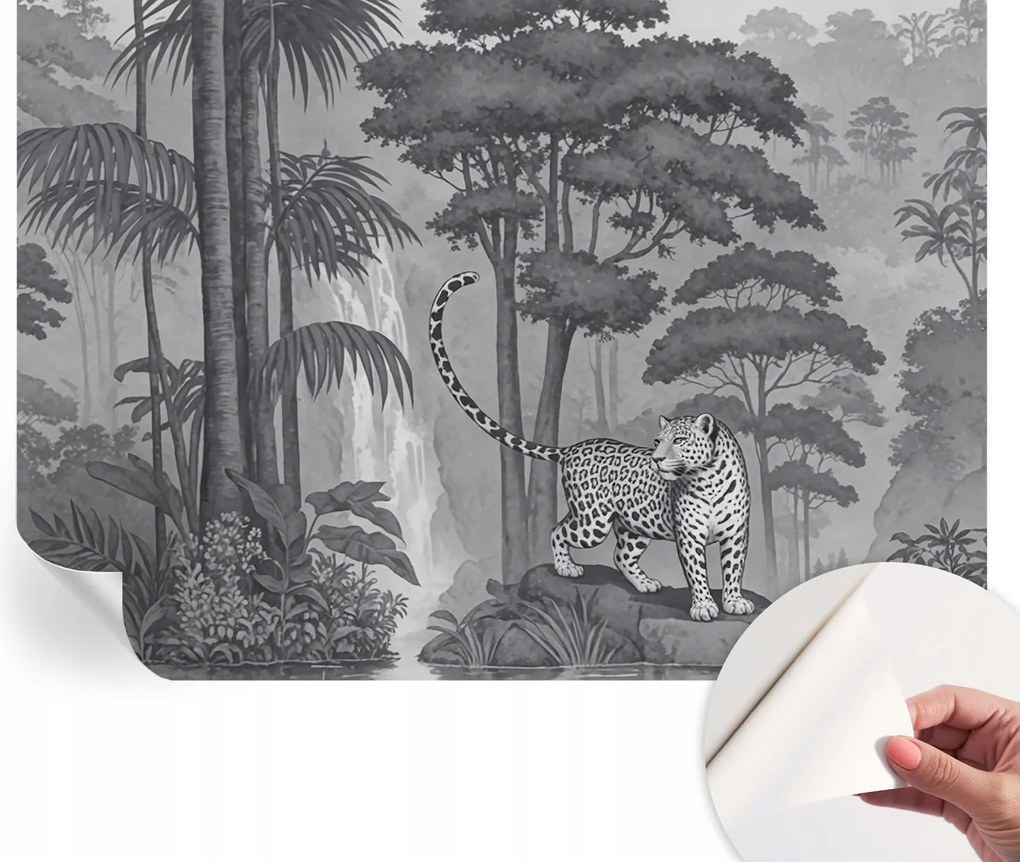 Öntapadós Dekoratív Fotótapéta Hálószobába Trópusi dzsungel 312x219