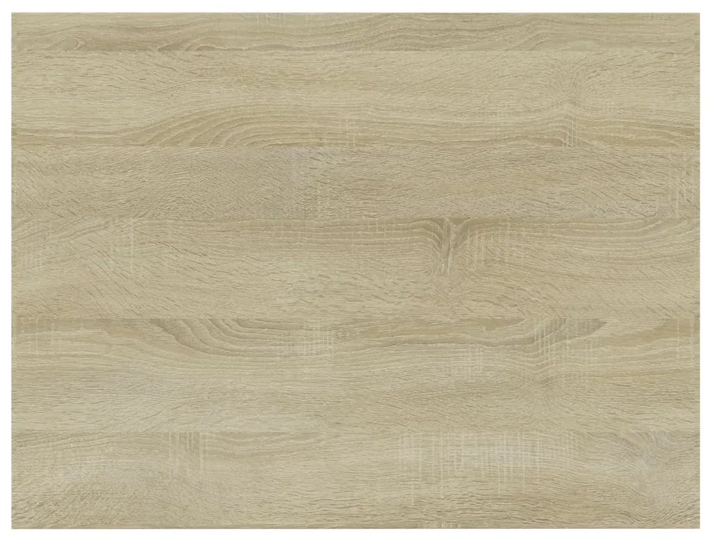 4 db sonoma tölgy színű szerelt fa könyvespolc 40 x 30 x 1,5 cm