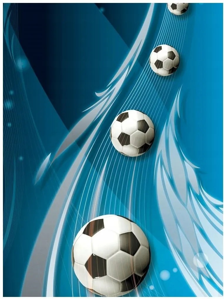 Fotótapéta 3D foci labda fotótapéta 206 x