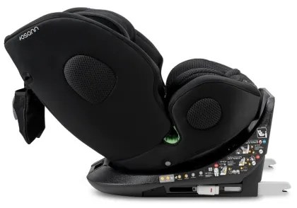OSANN - Autósülés ONE 360 Klimax i-Size 40-150 cm Teljesen fekete