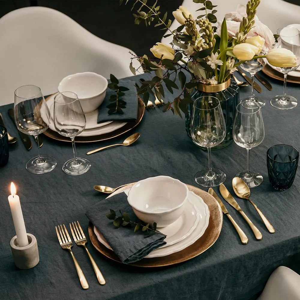 BANQUET dekor tál arany, Ø 32 cm