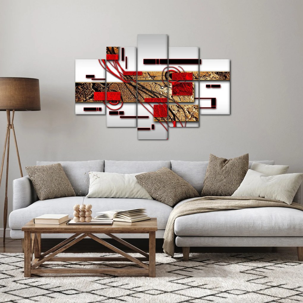 Az absztrakció képe (150x105 cm)