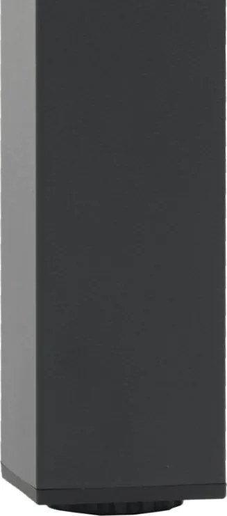Kerti asztal 160x90 cm, alumínium, polywood, fekete, AZT-S1514 BK