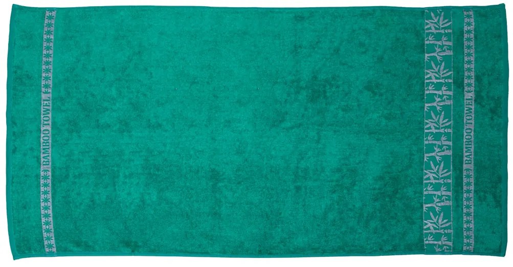 Bambusz törölköző BAMBOO 50x90 cm zöld, 70% bambuszszál | 30% pamut
