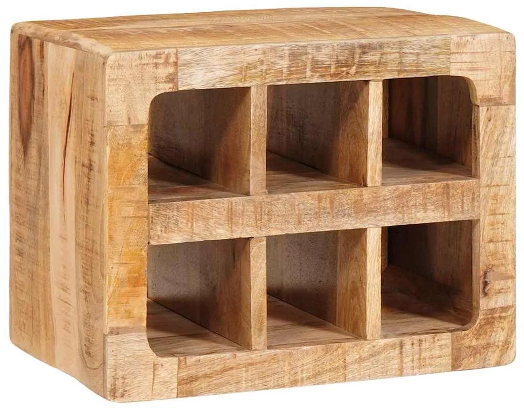 Borágas Falra szerelhető Barna 44 x 30 x 35 cm tömör mangófa