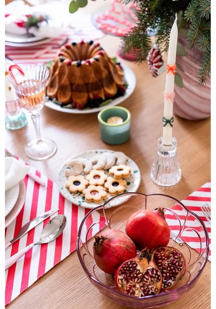 Textil tányéralátét szett 4 db-os 30x46 cm Candy Cane – Catherine Lansfield