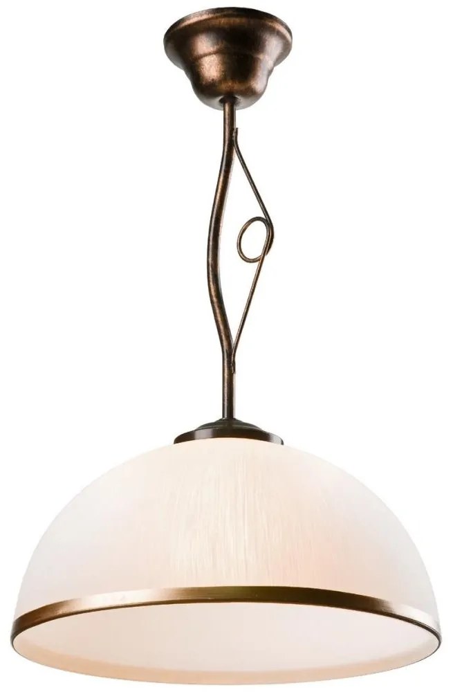 Brilagi - LED Csillár rúdon ANTICO 1xE27/60W/230V bronz patina