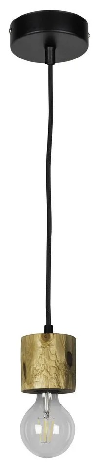 Spot-Light 71689104 - PINO 1xE27/60W/230V függeszték kábellel