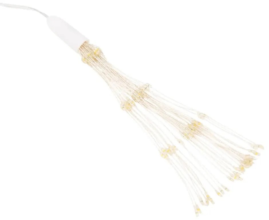 2 db karácsonyi hideg fehér csillagfény 140 db LED 17 cm