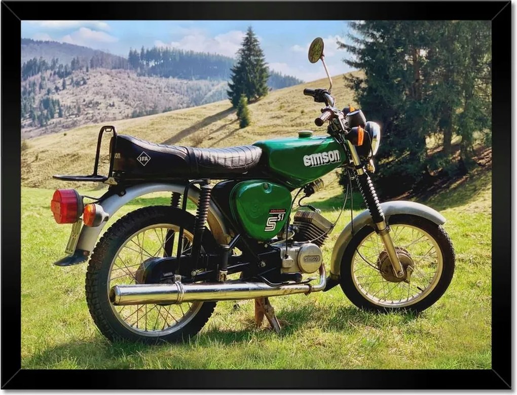 Poszterek keretben 40x30 Simson S51 Electronic