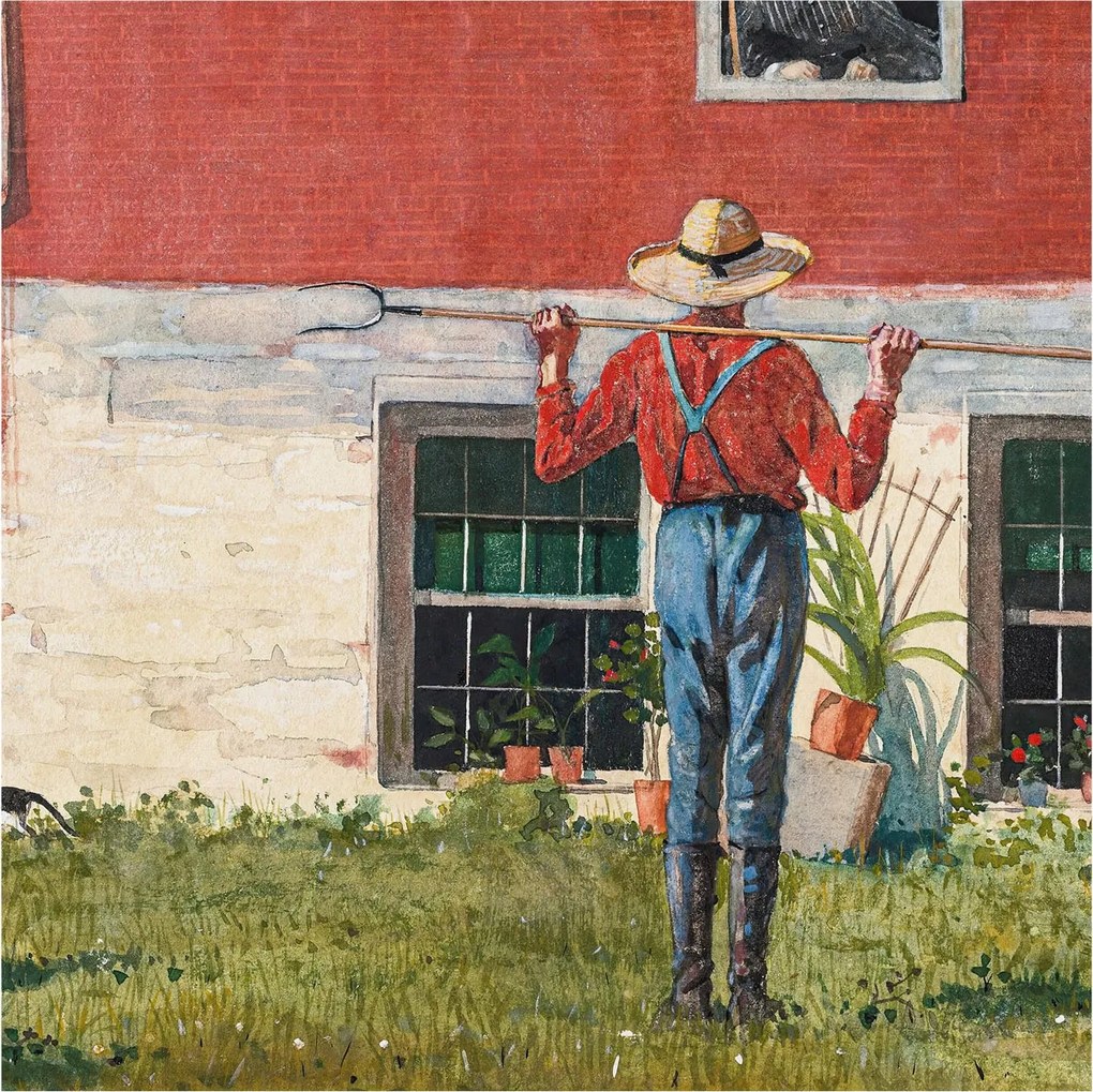 Dekoratív fotótapéta falra Könnyű összeszerelés Vidéki jelenet 250x250 Ragasztó