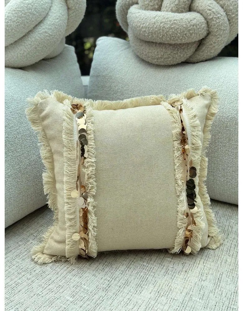 Párnahuzat 43x43 cm Sequins – Mioli Decor