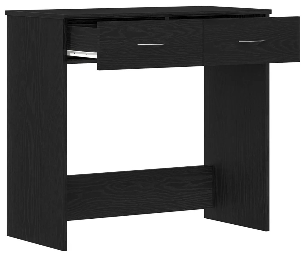 Asztal Fekete Tölgy 80x40x75 cm Mérnöki Fa