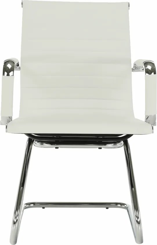 Tárgyalószék, fehér, AZURE 2 NEW TYP 2