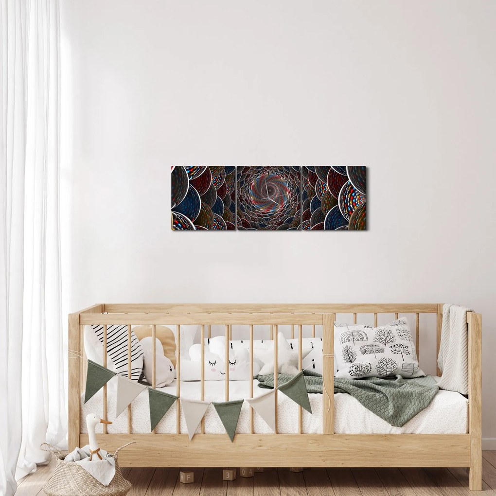 Kép - Vortex (órával) (90x30 cm)