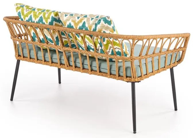 Rattan dupla fotel LIERNE 2S