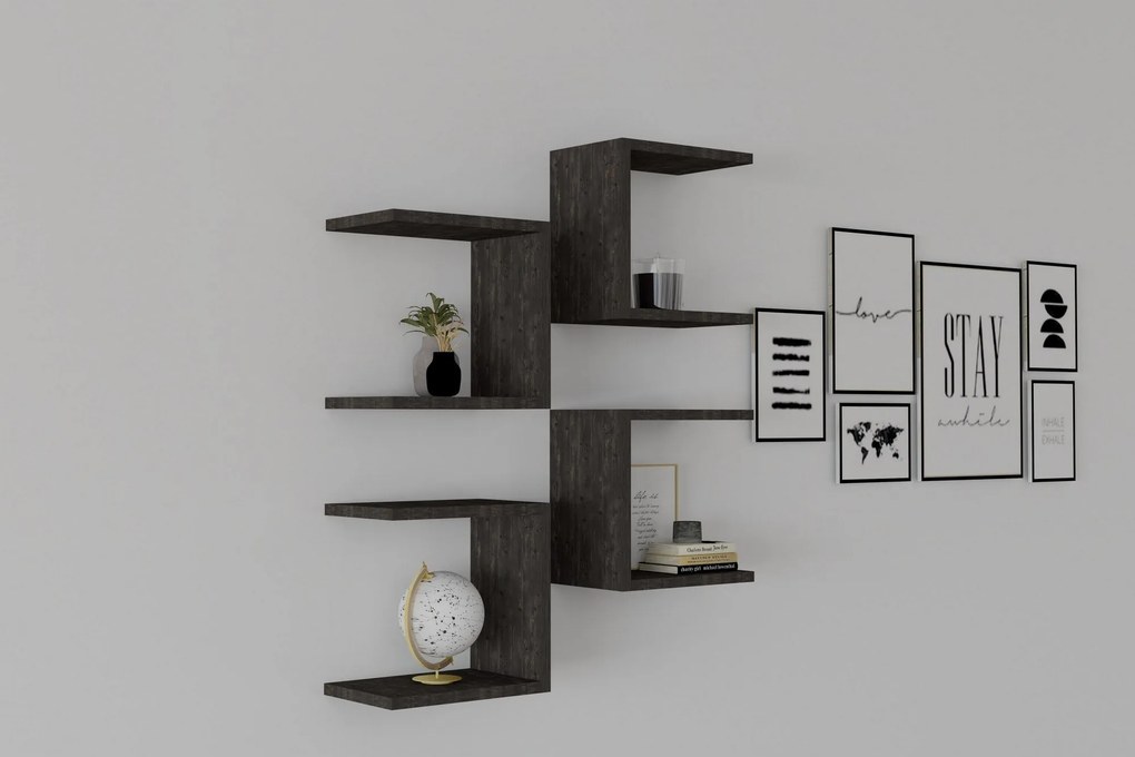 Fali polc Base - Anthracite
