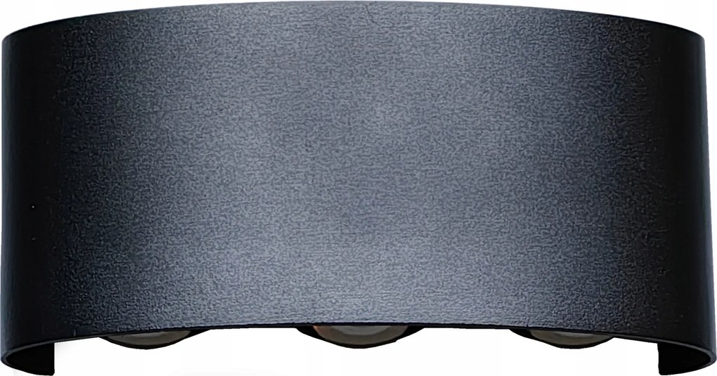 Led fali lámpa, 6W, vízálló, meleg fehér fény