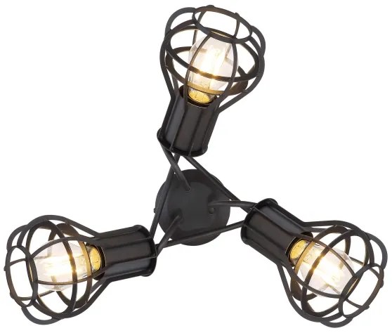 Globo 15388-3D - Spotlámpa CLASTRA 3xE27/40W/230V