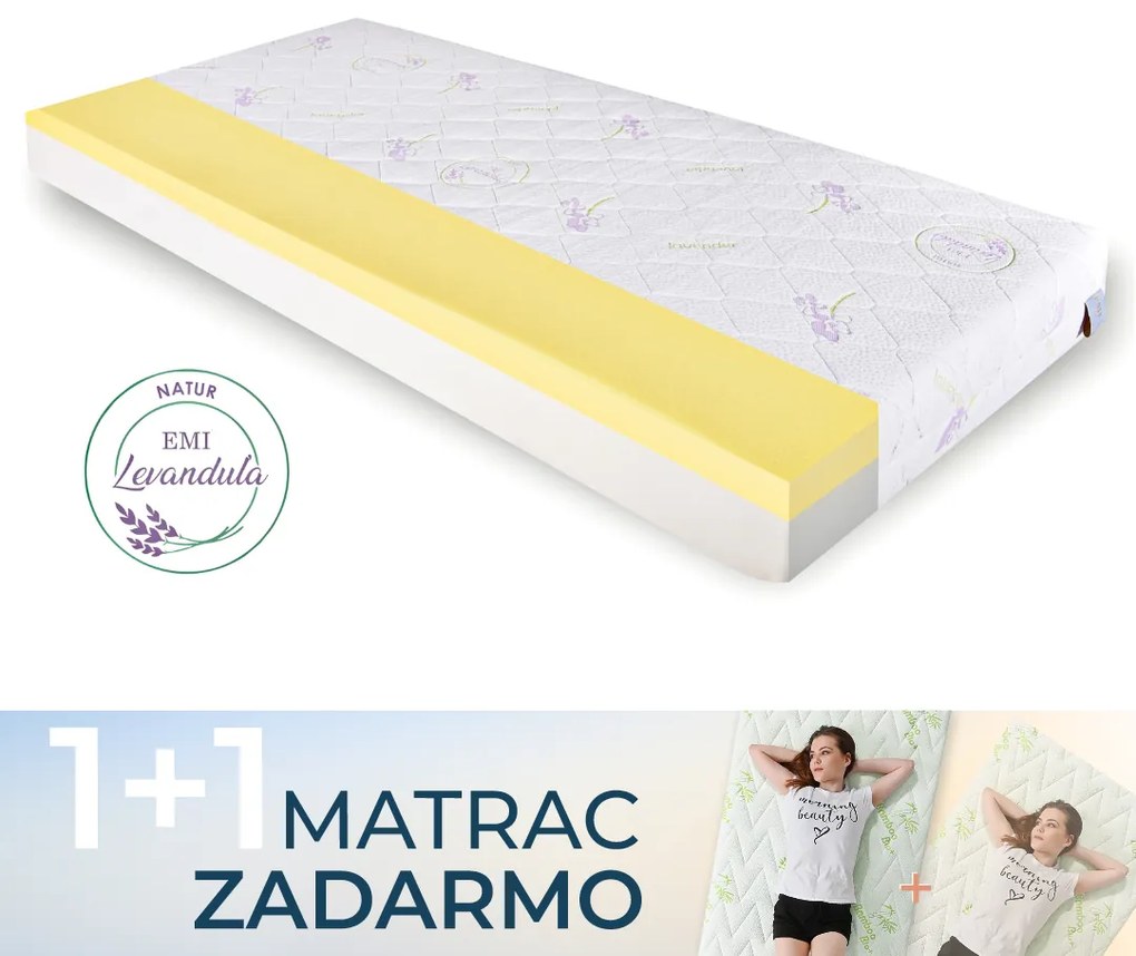 EMI Lavender Memory matrac 1+1 INGYEN: 80x190 cm