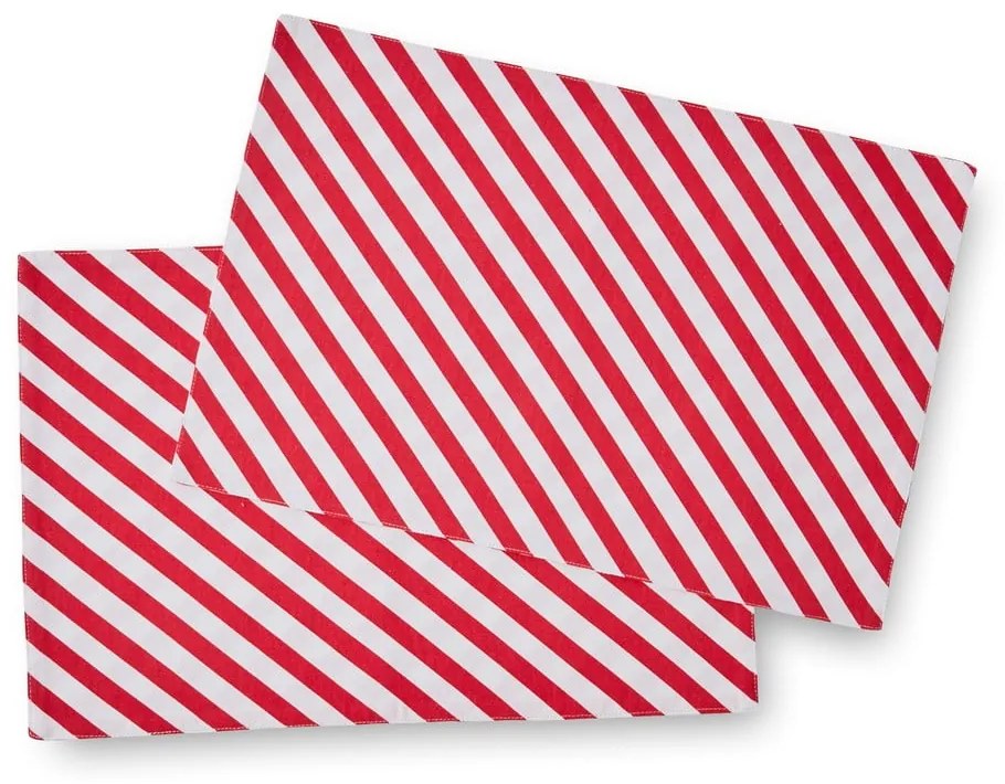 Textil tányéralátét szett 4 db-os 30x46 cm Candy Cane – Catherine Lansfield