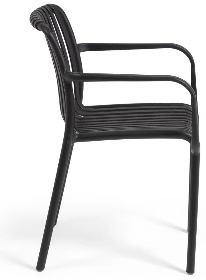 Isabellini fekete kerti szék - Kave Home