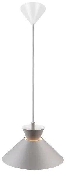 Nordlux - Csillár zsinóron DIAL 1xE27/40W/230V szürke