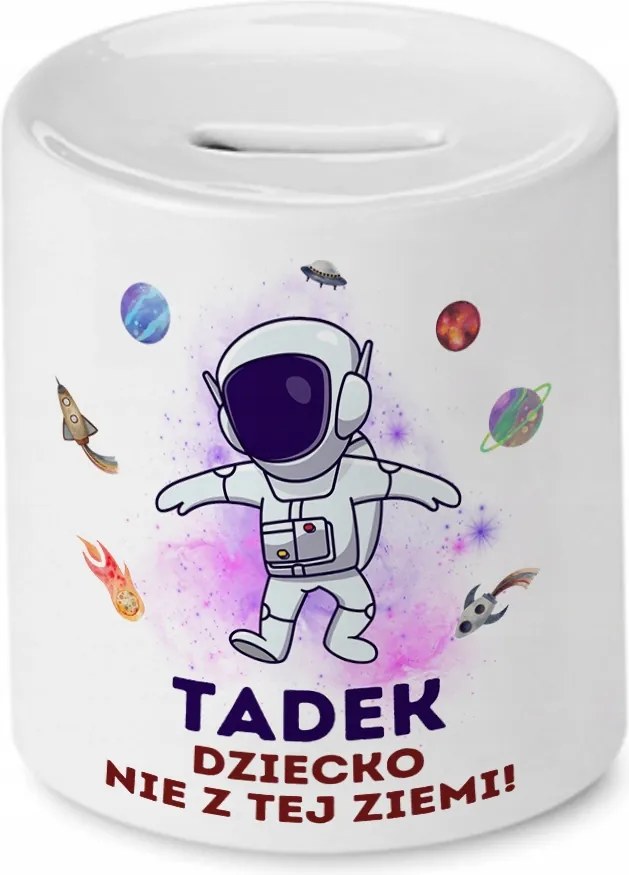 330 ml-es persely Tadka Gyermek Fiának Ajándék Nyomtatott Fotóval