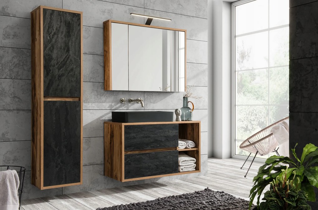 Mosdó alatti szekrény 100cm 2 fiókos