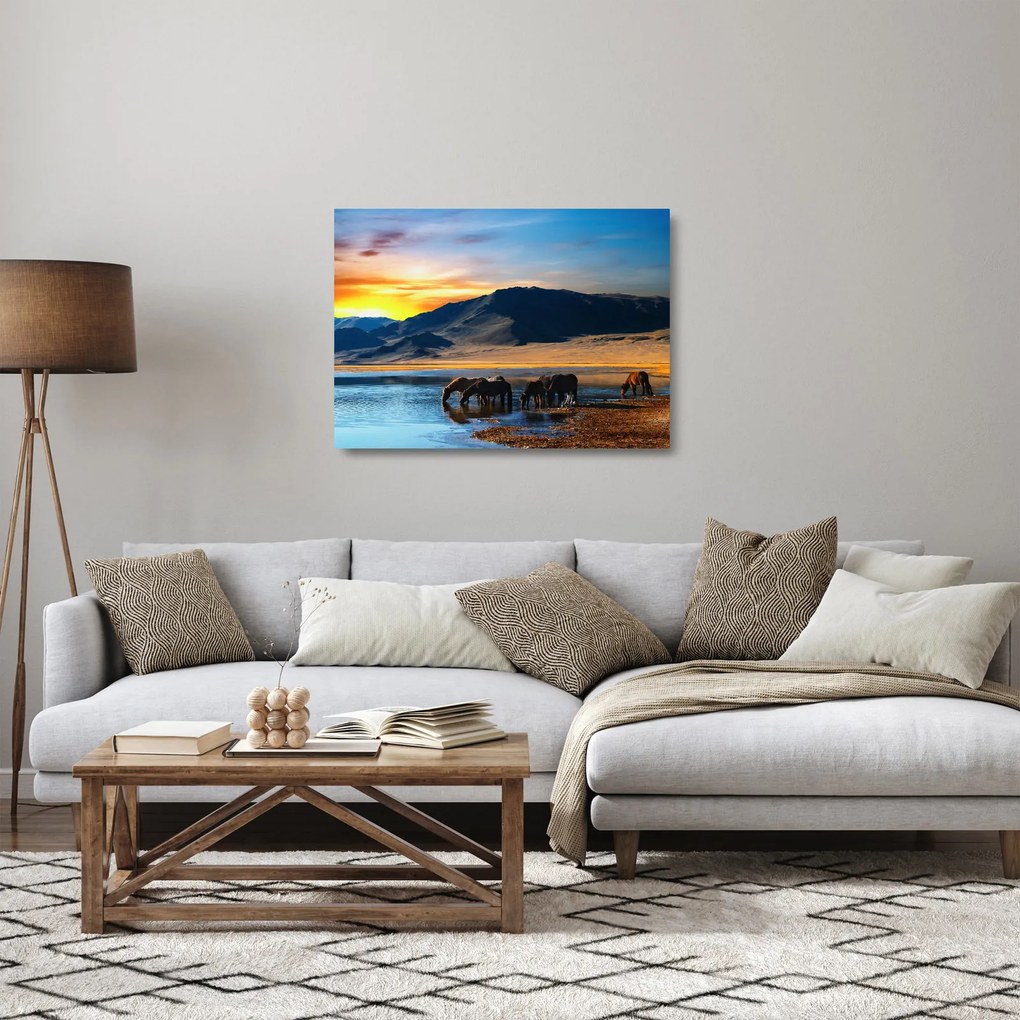Üveg kép - Tápegység (70x50 cm)