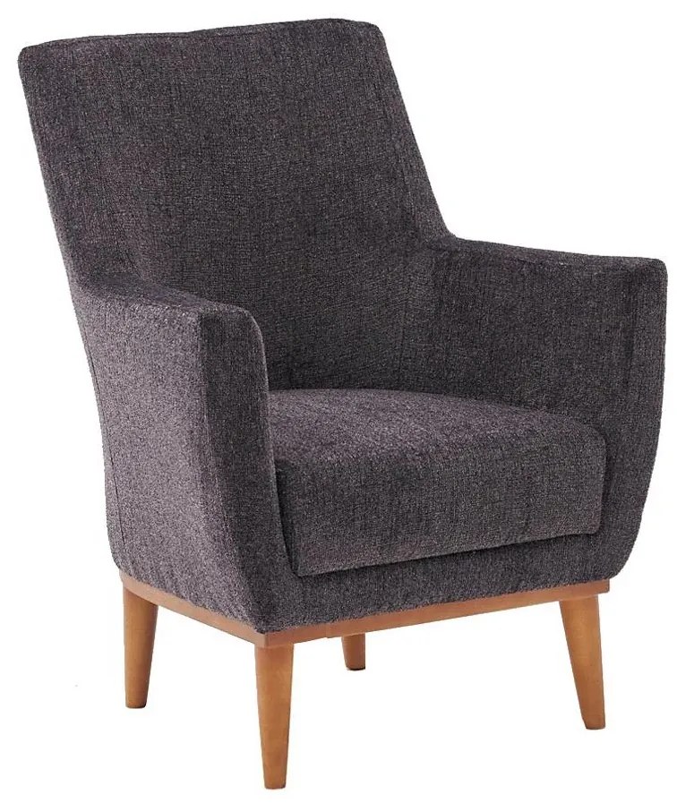 NUPI antracitszürke fotel