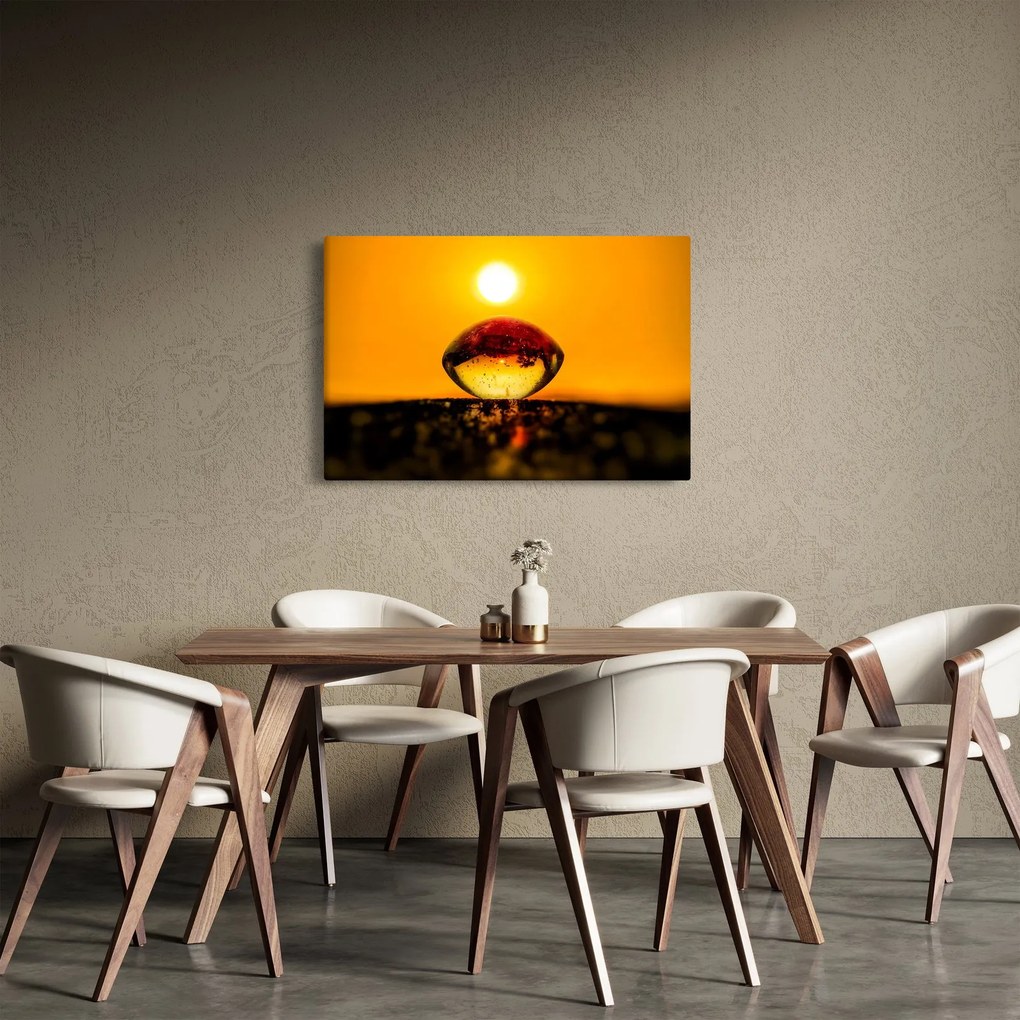 Egy üvegcsepp képe (90x60 cm)