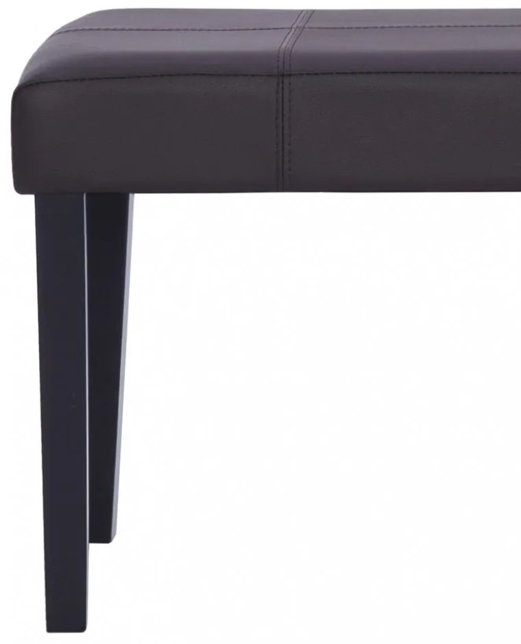 barna műbőr pad 106 cm