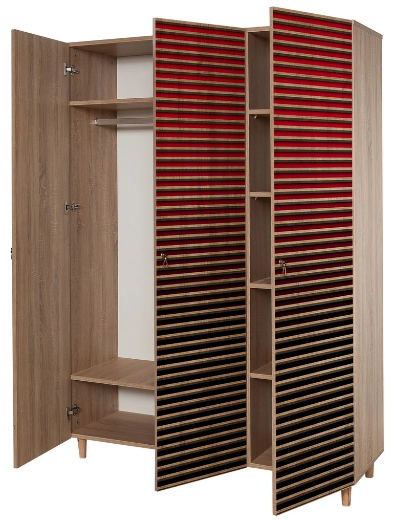 Ruhásszekrény Modella 221 (szonoma tölgy). 1088283