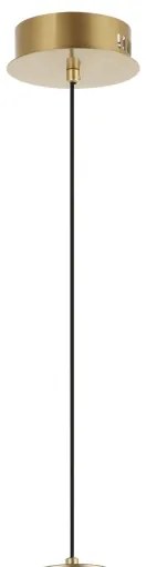 LED kábeles csillár ZING LED/19W/230V aranyszínű