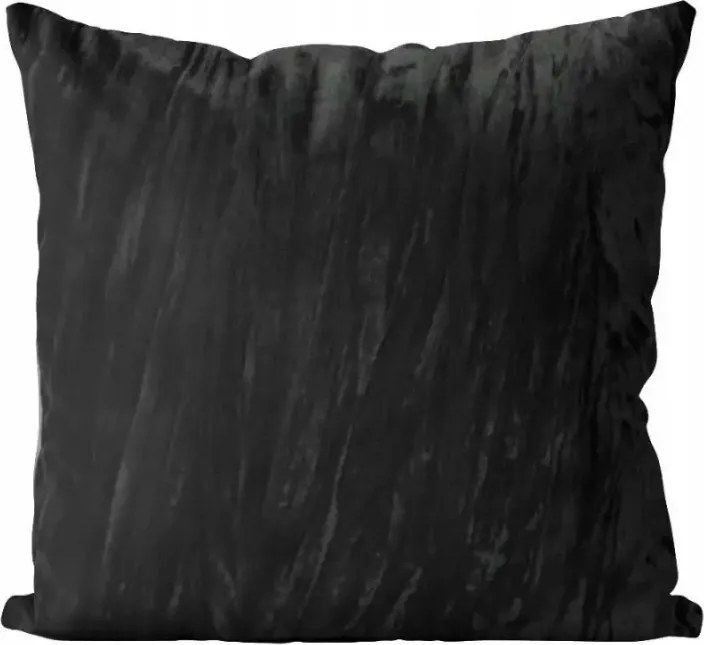 Dekoratív párnahuzat Velvet Style 45x45 cm grafit