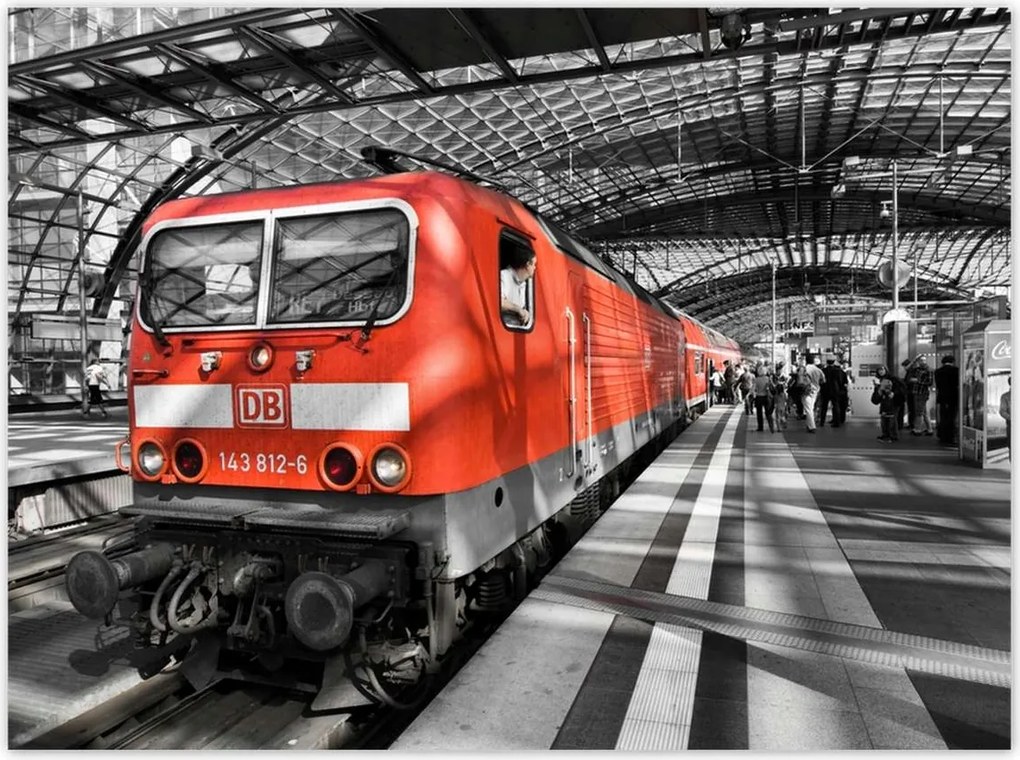 Poszterek 135x100 Vonat Berlinben