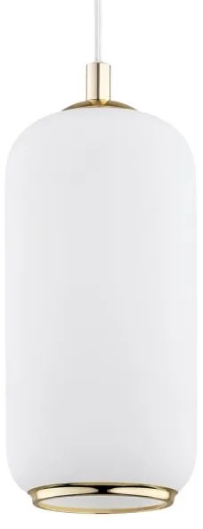 Argon 4993 - Csillár zsinóron PALLADO 1xE27/15W/230V arany/fehér