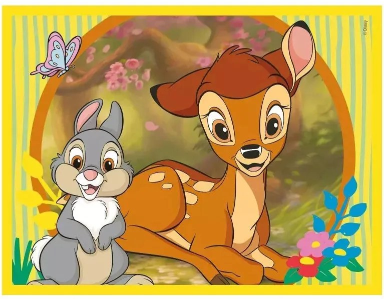 Disney Classics Striped Frame mesekocka 12 db-os Clementoni
