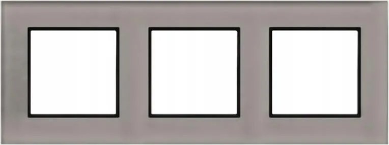 Ospel Aria fekete üveg keret R-3UGC/41/25