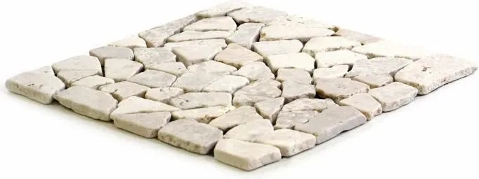 Márvány mozaik Garth - fehér, 1 m2