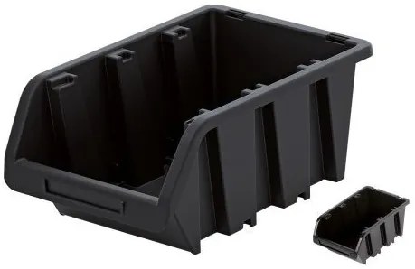 Raktári Tároló Doboz Fekete Truck Ktr40-S411 390X240X180Mm