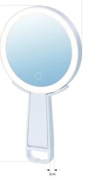 Immax 09103L - LED+CCT Fényerőszabályozható kozmetikai tükör SWEET LED/3W/5V fehér